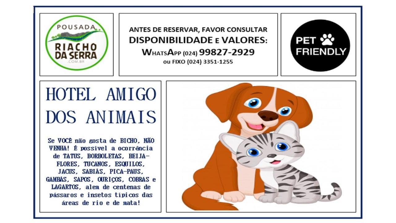 Pousada Riacho Da Serra Penedo  Eksteriør bilde